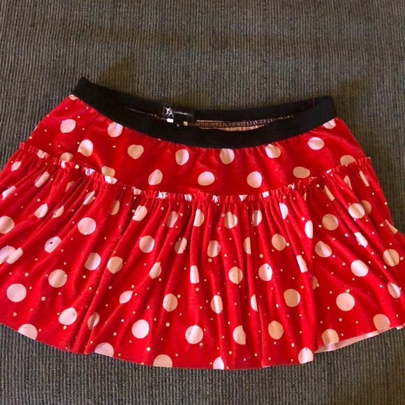 Minnie Mouse Running Skirt By Sparkle 